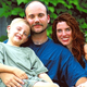 Brady Leuchter (left) says new mommy Alison Leuchter is "so pretty."